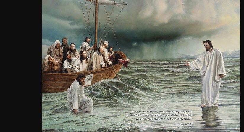 A Disciple Looking Out of the&nbsp;Boat